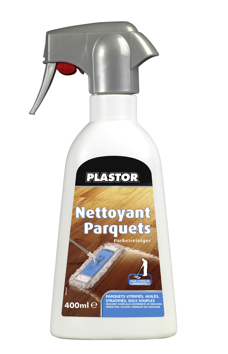 Nettoyant parquet Plastor (Spray 400ml) : pour usage quotidien sur