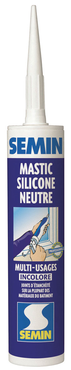 Mastic Silicone Intérieur / Extérieur Pour Fenêtres Et Menuiseries