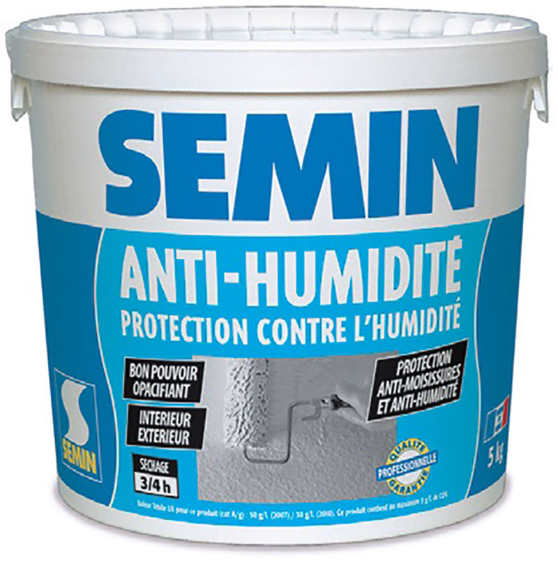Semin anti-humidité (5kg / 3,3L), une sous-couche de protection